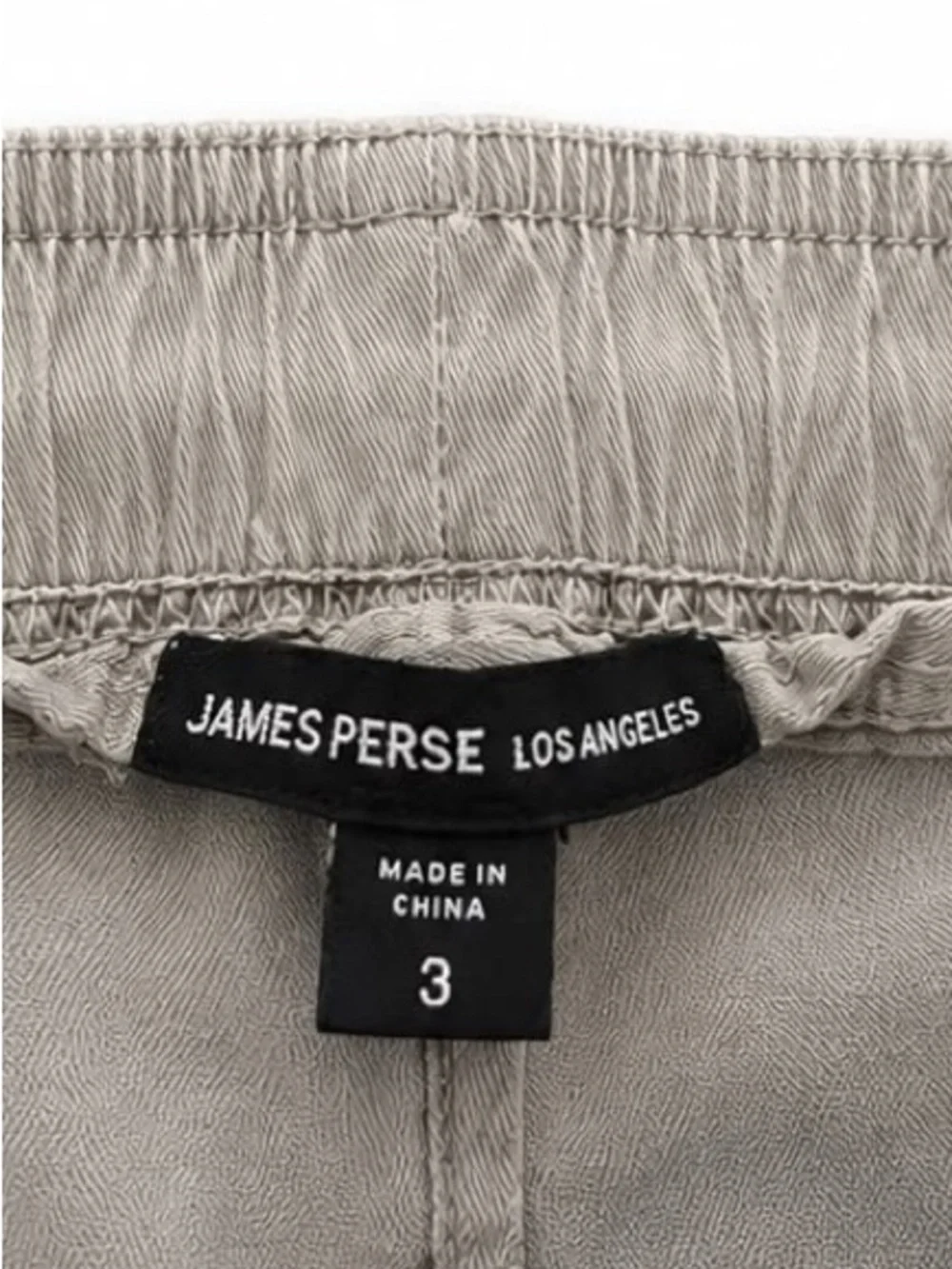 James Perse Men's Cargo Drawstring Pants - Light Taupe